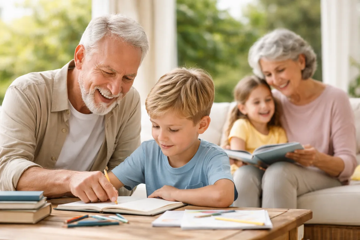 Comment impliquer les grands-parents dans l'éducation des enfants