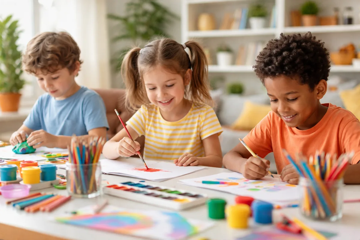 L'importance des activités créatives pour les enfants